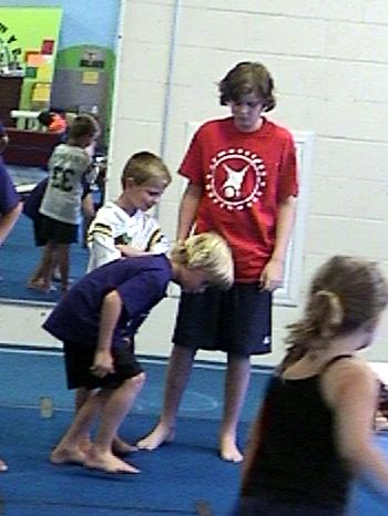 Gymnastics Camp in Oregon - Summer 2005
