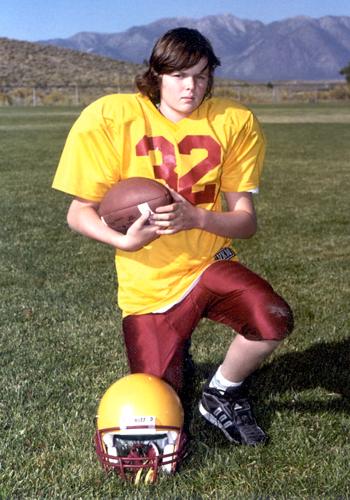 Andrew played on the Junior Team of Mammoth Youth Football in 2005 - September 7, 2005