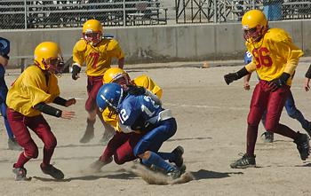 Andrew #66 against Trona - October 22, 2005