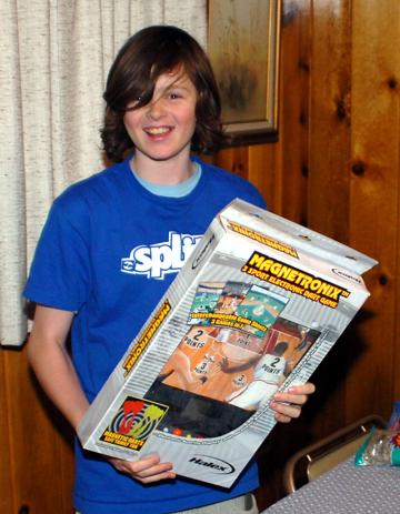 Thirteenth birthday gifts from Nana - January 2006