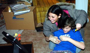 Thirteenth birthday gifts from Nana - January 2006