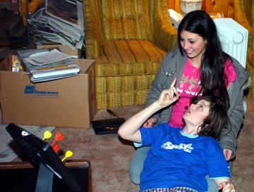 Thirteenth birthday gifts from Nana - January 2006