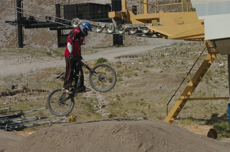 Me at Mammoth Mountain Bike Park - July 15, 2007