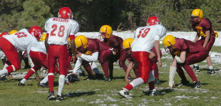 Playing offense against Mojave - October 6, 2007