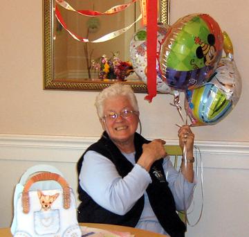 Grandmother Nana on her 70th birthday March 22, 2008