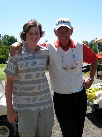 Bud Wicks and me - July 10, 2008