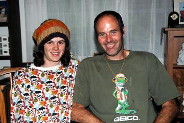 Me and dad - June 19, 2009