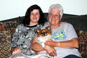 Me, Vee and Alphie - June 20, 2009