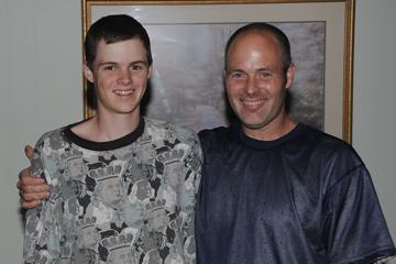 Me and my dad - August 5, 2009