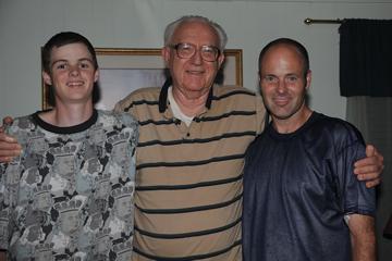Me, Don and my dad - August 5, 2009