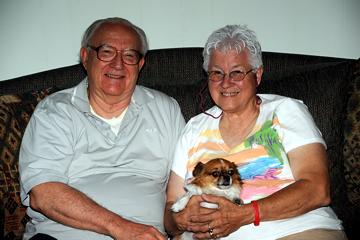 Don, Vee and Alfie - July 10, 2010