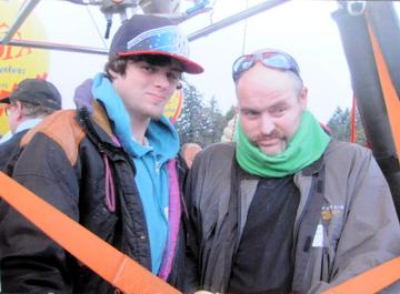 Me and my dad going on a Balloon Ride - October 2, 2010