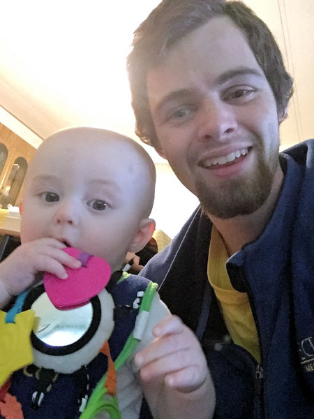 Me and my son Ryker John Cole - Fall 2015