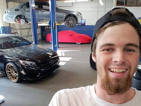 Andrew - Diamond Black Exteriors shop - Fall 2016 Andrew - Diamond Black Exteriors shop - Fall 2016