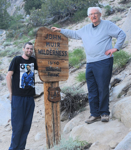 Andrew and friend Don Deck - August 13, 2017