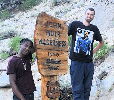 Friend Donje Turner and Andrew - August 13, 2017