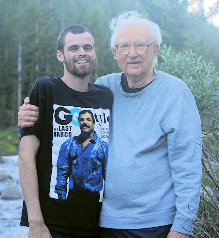 Andrew and friend Don Deck - August 13, 2017
