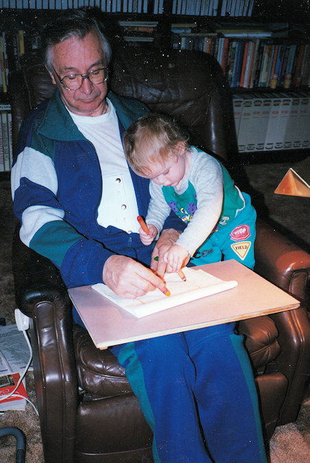William Albert "Al" Bundrant with Andrew Cole about 1993