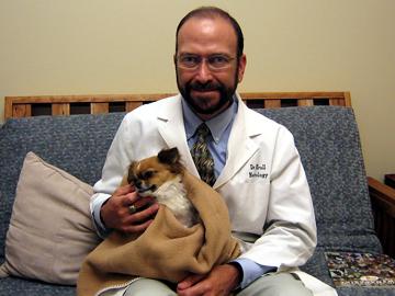 Alfie and Dr. Kroll - August 2007