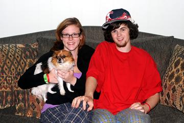 Andrew, Sabrena and Alfie - July 30, 2011