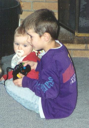 Andrew and Jeremy - December 13, 1993 Andrew and Jeremy - December 13, 1993