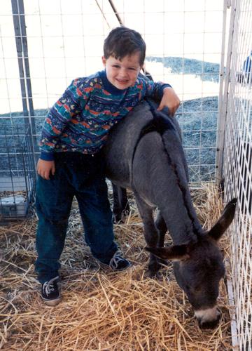 Andrew and friend - August 1997