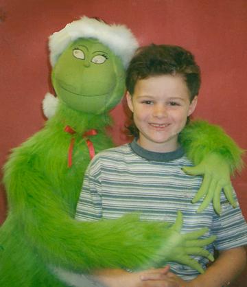 Andrew and friend - about December 2000