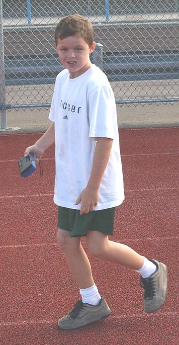 At Jeremy Football Game at RIM - November 3, 2001