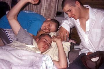 Andrew, Rocky and Jeremy - about April 2003