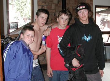 Andrew, Jeremy and friends - May 24, 2003