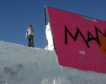 Andrew at Mammoth Mountain - February 7, 2004