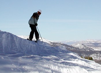 Andrew skiing - February 8, 2004