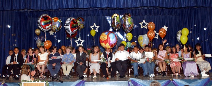 Fifth Grade Graduating Class - June 14, 2004