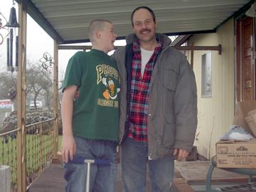 Me and my dad - December 30, 2006