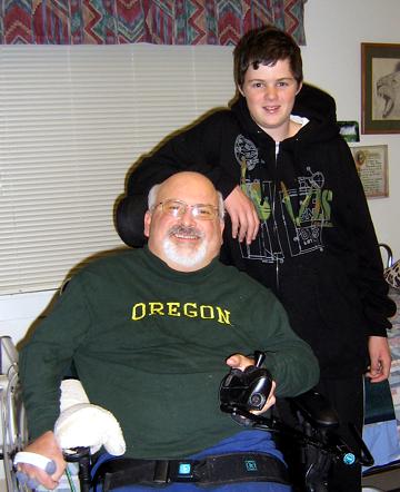 Me and my Uncle Tony - December 23, 2007