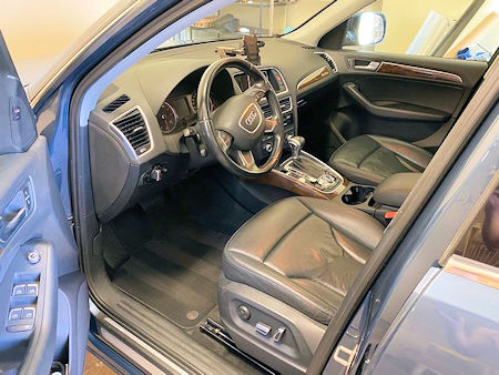 Audi interior detailed
