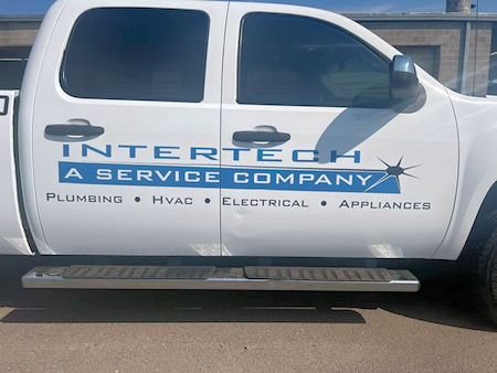 Business Logo on truck